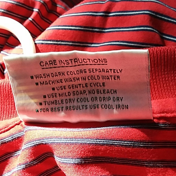 Vtg Golf US Masters Augusta National polo L stripe - Picture 5 of 9